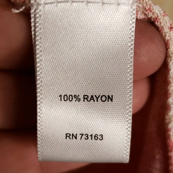 Cupio Women’s Pink Cream White Open Front Thin Soft Cardigan Medium - Picture 5 of 6